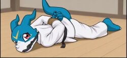 digimon karate martial_arts_uniform rape veemon