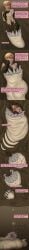 blonde_hair female female_prey fully_nude jtkeller mud_pit pixie_cut solo_female vore willing_prey worm