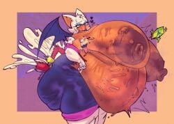 1boy 1girls ambiguous_penetration anthro areolae ass bat bbw big_ass big_breasts breast_expansion breasts breasts_bigger_than_head breasts_bigger_than_torso bubble_butt busty cellulite chiropteran chubby chubby_female clothing cum cum_inside cum_overflow cumflated_belly cumflation echidna eldiipiid fat_ass female furry furry_only gluteal_fold huge_ass huge_breasts knuckles_the_echidna large_ass large_breasts male massive_breasts musk musk_clouds nipples overflow overflowing_cum png ripped_clothing rouge_the_bat sex size_difference sonic_(series) sonic_the_hedgehog_(series) straight straight_sex thick_ass thick_thighs thunder_thighs wide_hips wings