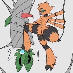 1:1 alien anthro arachnid arthropod arthropod_abdomen arthropod_webbing ass bodily_fluids bondage bondage bound claws dawn_(deadzephyr4114) duo female fluffy genital_fluids hi_res lumari male male/female multi_arm multi_eye multi_limb precum questionable_consent soto_(sotu) sotu spider trapped upside-down vaginal_fluids web_bondage