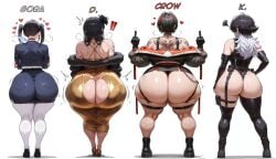 4girls ai_generated ass_bigger_than_head big_ass big_breasts big_thighs breasts breasts_bigger_than_head bust busty chest crow_(nikke) curvaceous curvy curvy_figure d_(nikke) daidouji_(artist) daidoujipv digital_media_(artwork) enormous_ass enormous_breasts female gigantic_ass gigantic_breasts goddess_of_victory:_nikke hips hourglass_figure huge_ass huge_breasts huge_thighs hyper_ass k_(nikke) large_ass large_breasts large_thighs legs light-skinned_female light_skin massive_ass massive_breasts mature mature_female multiple_girls slim_waist sora_(nikke) thick thick_hips thick_legs thick_thighs thighs thighs_bigger_than_head voluptuous waist wide_hips wide_thighs