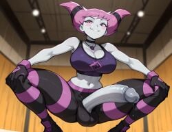 ai_generated futanari grapesss intersex jinx_(dc) teen_titans teenage_futa