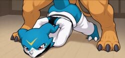 digimon karate martial_arts_uniform rape veemon