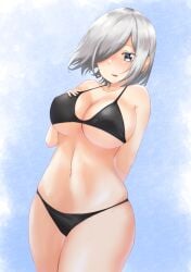 1girls bare_arms bare_belly bare_chest bare_hips bare_legs bare_midriff bare_navel bare_shoulders bare_skin bare_thighs belly belly_button blue_background blue_eyes blue_eyes_female breasts busty busty_female busty_girl character_request collarbone curvaceous curvaceous_body curvaceous_female curvaceous_figure curvaceous_hips curvy curvy_body curvy_female curvy_figure curvy_hips exposed_arms exposed_belly exposed_chest exposed_hips exposed_legs exposed_midriff exposed_navel exposed_shoulders exposed_skin exposed_thighs female female_focus female_only fingers grey_eyebrows grey_hair grey_hair_female groin hair_between_eyes hair_over_one_eye hand_on_breast hand_on_chest hand_on_own_breast hand_on_own_chest high_resolution highres hourglass_figure kantai_collection lanthan large_breasts lean_figure looking_at_viewer medium_hair midriff narrow_waist navel nipple_bulge open_mouth parted_bangs parted_lips shoulders silver_hair silver_hair_female simple_background slender_body slender_waist slim_waist solo standing thick_thighs thighs upper_body wide_hips