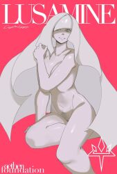 lusamine (pokemon) from pokemon by cagethegegeg
