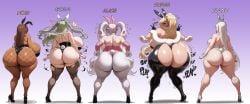 5girls ai_generated alice_(nikke) ass_bigger_than_head big_ass big_breasts big_thighs blanc_(nikke) breasts breasts_bigger_than_head bust busty chest curvaceous curvy curvy_figure daidouji_(artist) daidoujipv digital_media_(artwork) enormous_ass enormous_breasts female gigantic_ass gigantic_breasts goddess_of_victory:_nikke goonerboy goonerboyrcx hips hourglass_figure huge_ass huge_breasts huge_thighs hyper_ass large_ass large_breasts large_thighs legs light-skinned_female light_skin massive_ass massive_breasts mature mature_female multiple_girls noir_(nikke) rupee_(nikke) slim_waist soda_(nikke) thick thick_hips thick_legs thick_thighs thighs thighs_bigger_than_head voluptuous waist wide_hips wide_thighs