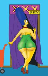 marge simpson from the simpsons by bynshy