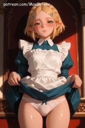 ai_generated anime beautiful beauty blush breasts cute embarassed_nude_female embarrassed embarrassed_female embarrassed_nude_male eyes female flat_belly girl girly high_quality high_resolution highres human innocent legs long_hair looking looking_at_viewer love maellepetite maid maid_apron maid_headdress maid_outfit maid_uniform male medium_breasts naked nsfw nude nude_female nudity oil oiled oiled_body oiled_skin petite petite_body petite_female pose princess_zelda shiny_skin shy skinny skirt_lift skirt_pull skirt_up slim slim_waist small_breasts teenage_girl the_legend_of_zelda uncensored young