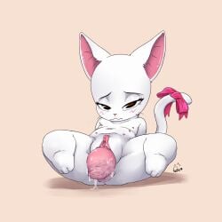 1:1 2025 accessory anthro anus bedroom_eyes big_head bodily_fluids bow_ribbon cervix charle_(fairy_tail) clitoral_hood clitoris domestic_cat dripping fairy_tail felid feline felis female female_anthro flat_chested full-length_portrait furgonomics genital_fluids genitals hi_res legs_up looking_at_viewer lying mammal multi_nipple narrowed_eyes neemyart nipples nude on_back pink_bow portrait presenting presenting_cervix presenting_vulva prolapse puffy_anus pussy ribbons seductive simple_background solo spread_legs spreading tail tail_accessory tail_bow tail_ribbon tan_background thick_thighs vaginal_fluid_drip vaginal_fluids vaginal_prolapse vulva whiskers