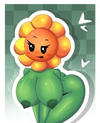 sunflower (pvz) from plants vs zombies by eldarexowo