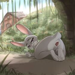 1:1 2024 after_anal after_sex all_fours anthro anus ass bedroom_eyes big_ears bodily_fluids buckteeth building cum cum_drip cum_from_ass cum_in_ass cum_inside cum_on_hand day detailed_background disney dripping feet_together female female_anthro full-length_portrait gaping gaping_anus genital_fluids hi_res judy_hopps lagomorph leporid mammal narrowed_eyes neemyart nude outside path pink_nose plant plantigrade portrait presenting presenting_anus presenting_cum_inside presenting_hindquarters public public_nudity purple_eyes rabbit rear_view scut_tail seductive short_tail smile solo spread_anus spreading tail teeth vines zootopia