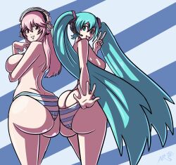hatsune miku from nitroplus by axel-rosered