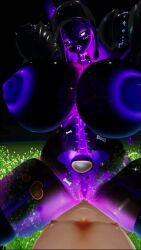 big_breasts big_cock big_penis bimbo bimbofication cat_ears catgirl cowgirl_position cum_in_pussy cum_inside female high_quality pur_slime(bom39) purple purple_hair skeleton skelly_jelly slime slime_girl sound tagme video visible_skeleton vrchat vrchat_avatar