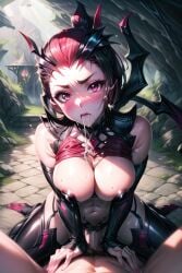 ai_generated big_breasts elise_kythera_zaavan league_of_legends penis