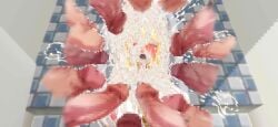 ahe_gao bukkake covered_in_cum cum_dump cum_puddle drowning_in_cum excessive_cum human_toilet penis suffocation surrounded_by_penises tagme toilet_slave