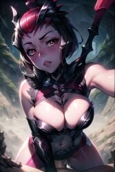 ai_generated big_breasts elise_kythera_zaavan league_of_legends penis