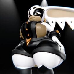 3d animated balls button_down_shirt clothing_malfunction fan_character femboy fennec furry huge_balls huge_cock male mp4 original_character penis shorts solo sonic_(series) sound tagme thick_thighs tight_fit vesper_the_fennec video vulkyasha