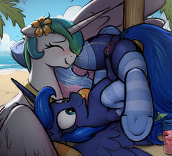 princess celestia (mlp) from friendship is magic by selenophile