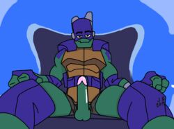 donatello hi_res male male_only muscular penis reptile rise_of_the_teenage_mutant_ninja_turtles scalie solo_male teenage_mutant_ninja_turtles this_is_just_so_i_can_block_this turtle