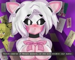 2girls female five_nights_at_freddy's five_nights_at_freddy's_3 five_nights_in_anime five_nights_in_anime_3 hallway looking_at_viewer mangle_(fnaf) mangle_(fnia) springtrap springtrap_(fnaf) springtrap_(fnia) tagme white_hair