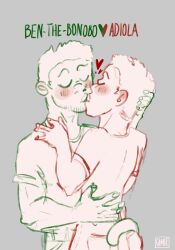 bonobo gay kissing tagme