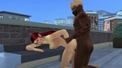 1boy 1boy1girl 1girls 3d ash_ketchup doggy_style email172029 female fucked_from_behind male nopixel outdoors outside red_hair sims4 tagme the_sims_4 video