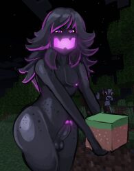 enderman from minecraft by chromeflames