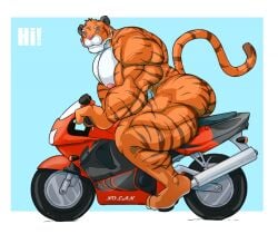abs ass biceps feline male muscles muscular muscular_arms muscular_legs muscular_male muscular_thighs pecs tiger