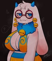 2024 ? angela_flux_(kiseff) atlyss bonniblair female female_only furry furry_female furry_only horn horns kubold_(atlyss) tagme video_game_character white_fur