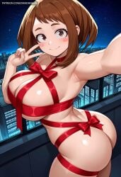 ochako uraraka from boku no hero academia by dandanhub