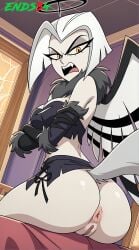 lute (hazbin hotel) from halloween by ends34