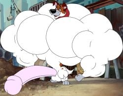 2020 3_toes 4_fingers anthro anthrofied balls biceps big_muscles big_pecs big_penis biped black_nose brown_body brown_fur canid canine canis chin_tuft city city_background collarbone colored digital_drawing_(artwork) digital_media_(artwork) disney dodger_(disney) domestic_dog facial_markings facial_tuft feet fingers fist flat_colors floppy_ears fur genitals gloves_(marking) grey_feet grey_hands head_markings huge_cock huge_muscles huge_pecs humanoid_genitalia humanoid_penis hunting_dog hyper hyper_biceps hyper_genitalia hyper_muscles hyper_pecs hyper_penis jack_russell_terrier junkyard kerchief kerchief_only leg_markings male mammal markings mask_(marking) moobs mostly_nude multicolored_body multicolored_fur muscular muscular_anthro muscular_male neckerchief neckerchief_only neckwear nude oliver_and_company open_mouth outdoor_nudity paws pecs penis pink_inner_ear pinup pose red_kerchief red_neckerchief ribs small_hands small_head smile socks_(marking) solo standing terrier thick_arms toes top_heavy tuft two_tone_body two_tone_fur vein veiny_muscles white_balls white_body white_fur wish-granter