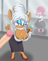 amy_rose anthro beehive_hairdo big_penis braless clothed commission earrings emerald_(gem) heels huge_cock long_penis looking_at_penis looking_through_window nipples pearl_(gem) pearl_necklace pencil penis ring rouge_the_bat rougethedaisy sega skirt sonic_(series) sonic_the_hedgehog_(series) surprised veiny_penis