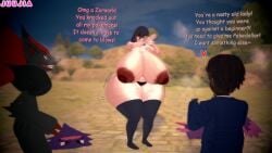 1girls 3d artist_request breasts curvy female hex_maniac_(z-a) huge_breasts long_hair pokemon pokemon_legends:_z-a purple_hair tagme