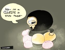 anon anonymous_male ass ass_bigger_than_head big_ass big_dick big_penis cruz4t's_trinity cruz4t_(cruz4t) dick domination english_text eyelashes glasses looking_back male massive_ass musk musk_clouds penis request requested speech_bubble sweat yellow_skin zona01