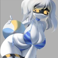 beach_ball female_only j_(murder_drones) murder_drones tagme