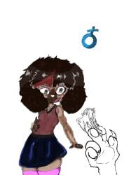 ambiguous_gender anthro artist_name biped bodily_fluids bulge canid canine canis clothed clothing crossdressing digital_media_(artwork) domestic_dog duo erection felid feline femboy fur genital_fluids hair herding_dog huebtantio legwear male male_anthro male_focus mammal money pastoral_dog portrait precum precum_through_clothing shaded simple_background smile solo_focus text url wet wet_clothing