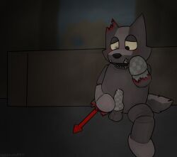 absurd_res animal_genitalia animal_penis anthro anthro_male anthro_only artist_name balls before_masturbation blind_eye blood blush broadside_beach brown_body brown_fur canid canine canine_genitalia canine_penis checkered_penis cock dark_lighting desk dick digital_drawing_(artwork) digital_media_(artwork) felixmcfurry first_porn_of_character fur_markings furry furry_male furry_only furry_solo genitalia genitals gizmo_(hi-09) hand_on_face hi_09 hi_res imminent_masturbation indoors knot knotted_penis lidded_eyes male male_furry male_only missing_leg no-human no_human no_humans on_floor only_furry only_male patterned_penis penis png precum receptionist sharp_teeth shipwrecked_64 sitting sitting_down sitting_on_floor solo solo_anthro solo_furry solo_male tail testicles torn_ear touching_own_penis touching_penis wolf