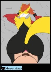 all_fours alternate_color amara_lemur animated anthro anthro_penetrated anus ass big_ass biped canine delphox doggy_style female first_person_view fox from_behind from_behind_position fur high-angle_view human human_on_anthro human_penetrating human_penetrating_anthro interspecies kneeling male male_human/female_anthro male_human/female_pokemon male_pov mammal nintendo original_character penetration penis pokémon_(species) poképhilia pokemon pokemon_xy pov pubes pussy red_eyes sex solo_focus straight text tongue vaginal_penetration video_games view watermark wide_hips