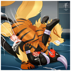 arcanine from nintendo by aaron (artist)