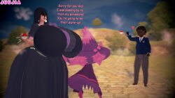 1girls 3d artist_request breasts curvy female hex_maniac_(z-a) huge_breasts long_hair pokemon pokemon_legends:_z-a purple_hair tagme