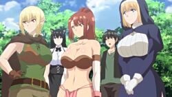 1boy 4girls against_tree animated big_breasts black_hair black_hair_female blindfold blindfolded_female blindfolded_male blonde_female blonde_hair boobjob bouncing_breasts breasts brown_hair brown_hair_female cat_ears cat_tail censored_penis censored_pussy clothed_female clothed_male cowgirl_position cum cum_in_pussy cum_inside cumshot doggy_style double_boobjob elf elf_ears elf_female female_on_top filia_shiora fingering fingering_pussy grabbing_breasts grabbing_from_behind guessing_game hands_on_hips isekai_harem_monogatari japanese_dialogue japanese_language japanese_voice_acting kissing kissing_while_penetrated licking_nipples lifting_leg llusse long_hair long_hair_female magic majin_(company) majin_label mila_micola monster naoki_oikawa nude_female nude_male orgasm penetration pointy_ears priestess reverse_cowgirl_position sex sex_from_behind sound tagme tianne_rutheim video wet_pussy