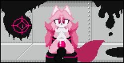 black_slime complex_background fan_character female long_hair mobian_(species) oc pink_eyes pink_hair pixel_animation pixel_art pussy pussy_penetration restrained_arms restrained_by_tentacles restrained_legs skarlet_the_wolf slime slime_monster sonic_(series) sonic_the_hedgehog_(series) starkirus tentacle wolf_girl wolf_tail