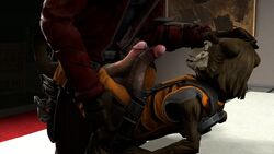 2019 2boys 3d 3d_(artwork) anthro clothed clothing digital_media_(artwork) frottage fur gay guardians_of_the_galaxy human hybrid male male/male male_only mammal marvel marvel_comics peter_quill procyonid raccoon rocket_raccoon sex source_filmmaker starlord unknown_artist yaoi