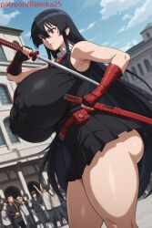 akame (akame ga kill!) from akame ga kill! by reenka25