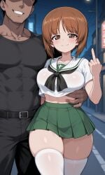 nishizumi miho from girls und panzer