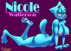 anthro breasts large_breasts milf nicole_watterson protagon tagme the_amazing_world_of_gumball