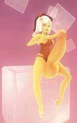 3d adventure_time big_penis breakfast_princess futa_only futanari glans_stimulation huge_cock intersex tagme what_if_adventure_time_was_a_3d_anime