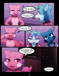 ? anthro buttplug clothed clothing collar comic darkmirage dialogue dragonchu dragonchu_(character) english english_text fan_character female fur hair hi_res male page_4 photo quetzalli_(character) sex_toy sis_(fyoshi) straight text