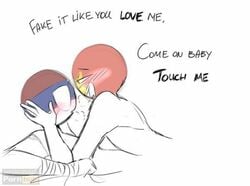 bandage bed blush brothers countryhumans drunk gay incest montenegro_(countryhumans) mramor69 serbia_(countryhumans) stickman